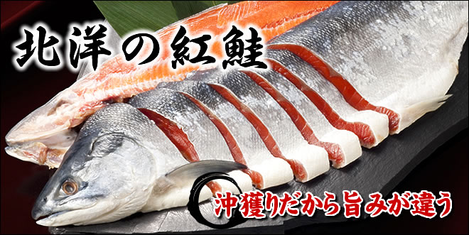 北洋産沖獲り熟成紅鮭